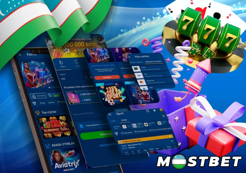 Funktsional mobil ilovasi Mostbet O'zbekiston futbolchilari uchun